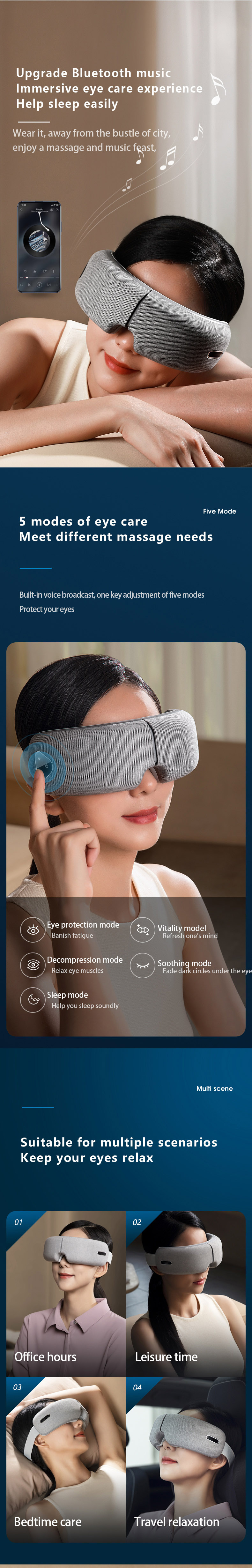 eye massager eye massage equipment smart eye massager electric eye massager